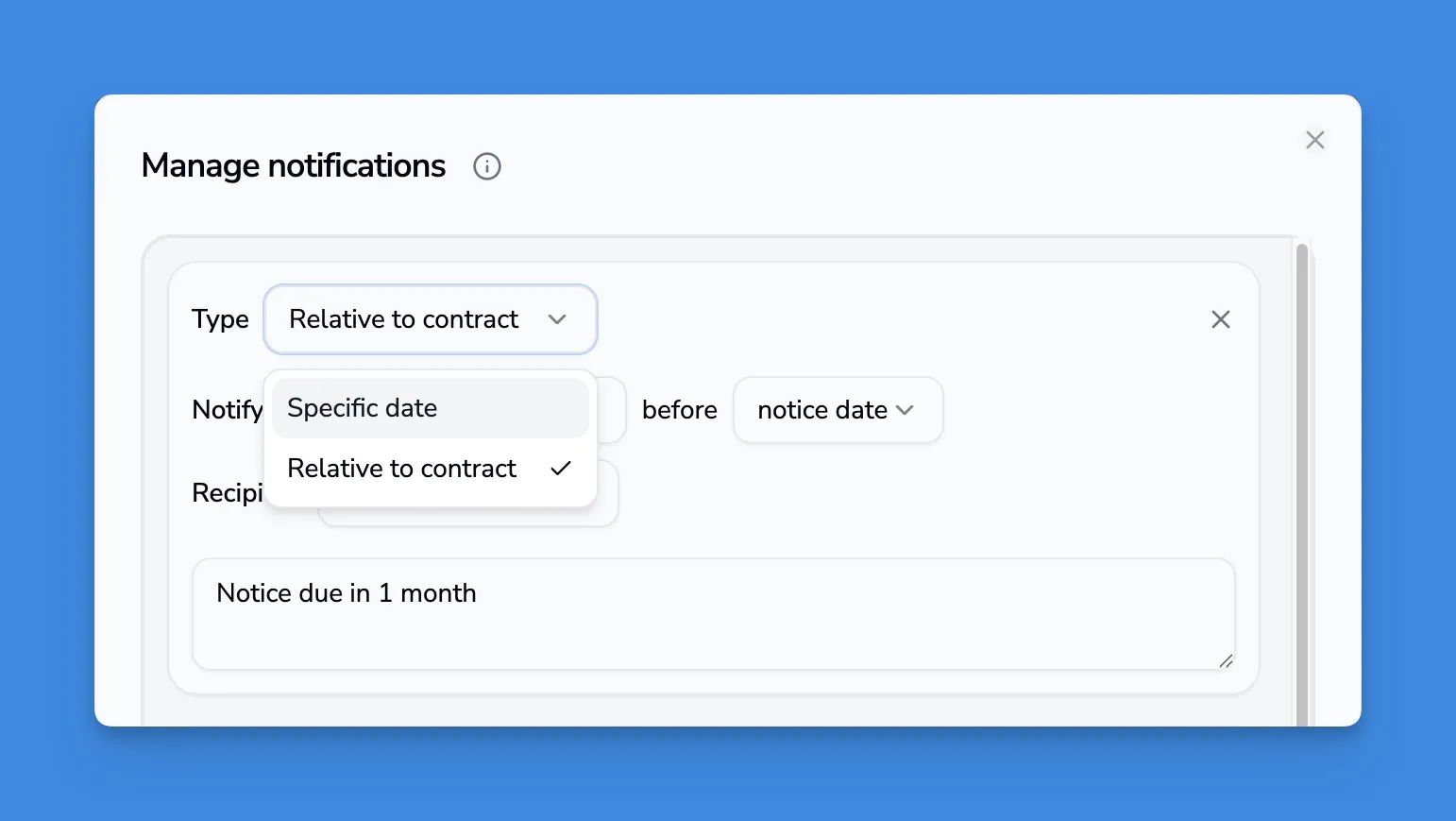 Contracko Feature