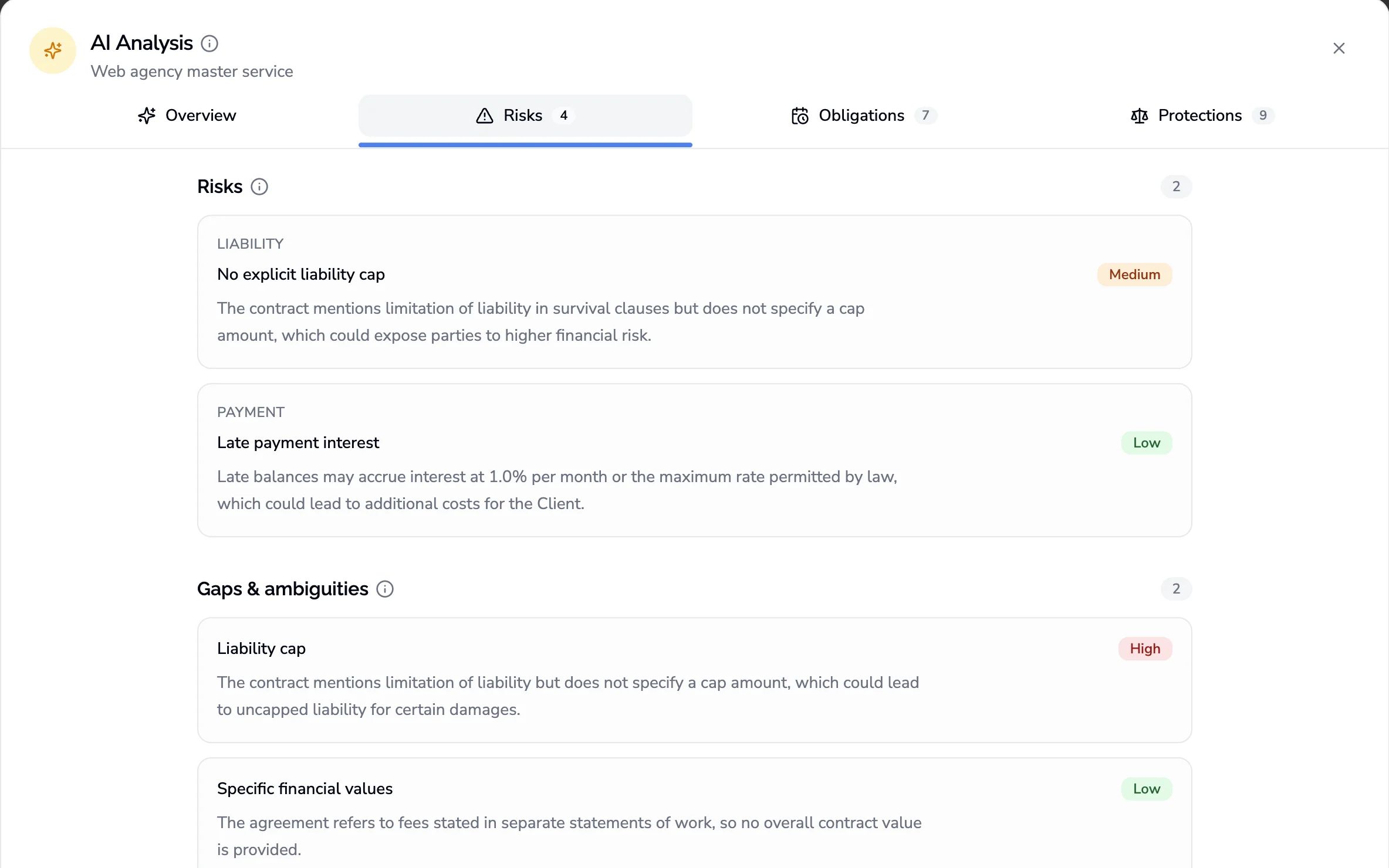 Contracko Feature
