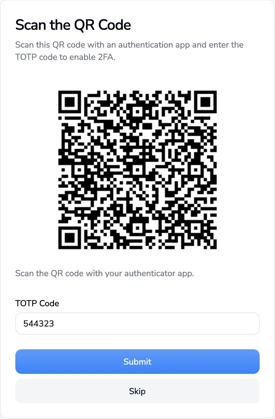 Multi-factor authentication prompt